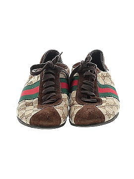 Gucci GG Canvas Web Sneakers (view 2)