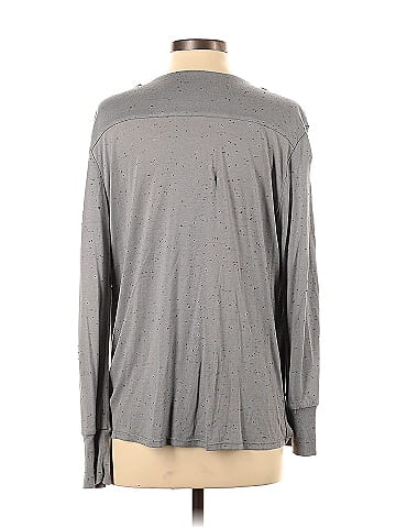 Blue Life Long Sleeve Top (view 2)