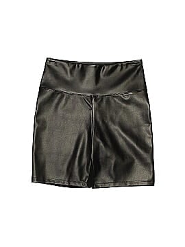 Victoria Sport Faux Leather Shorts (view 1)
