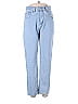 MNG Marled Tortoise Hearts Blue Jeans Size 8 - photo 1