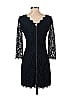 Diane von Furstenberg Damask Black Casual Dress Size 2 - photo 2