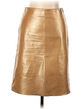 Vivienne Tam Leather Skirt (view 1)
