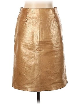 Vivienne Tam Leather Skirt (view 2)