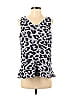 CAbi 100% Polyester Silver Sleeveless Blouse Size S - photo 1