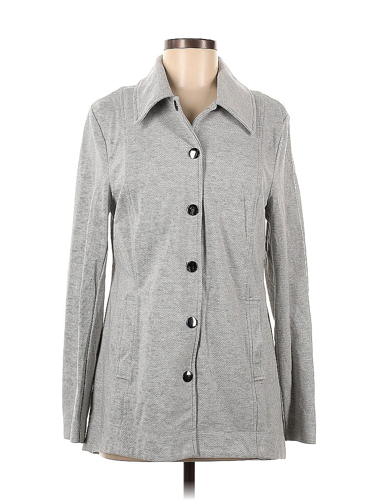 CAbi Marled Gray Coat Size M - photo 1