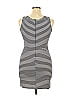Soprano Stripes Black Casual Dress Size XL - photo 2