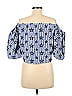 Romeo & Juliet Couture Blue Long Sleeve Blouse Size M - photo 2