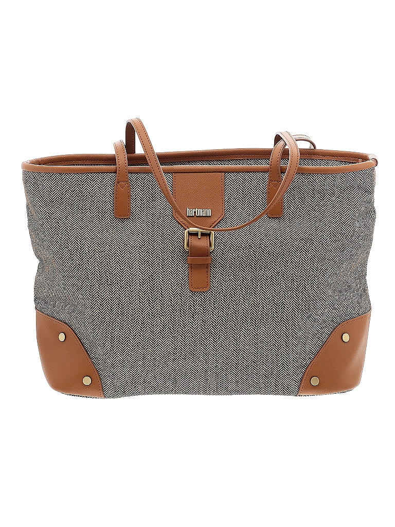 Hartmann Color Block Gray Tote One Size - 69% off | ThredUp