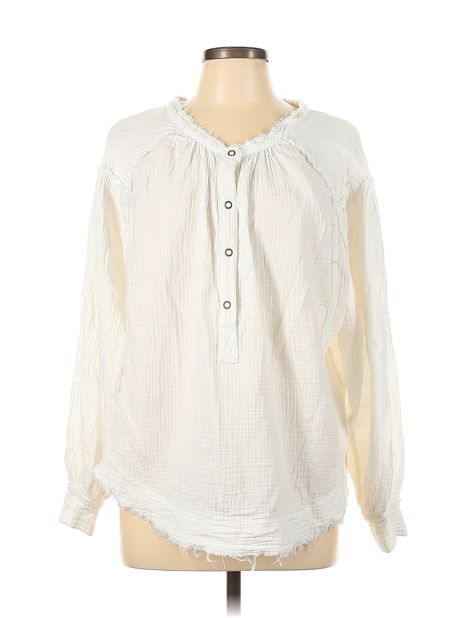Analogie Gingham Button Down Shirt - White/White main image 0