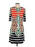 Eliza J Print Teal Casual Dress Size 4 - photo 2