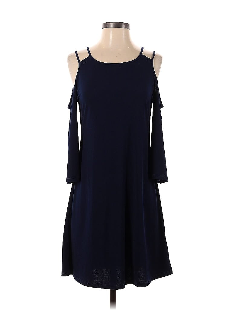 Pre-owned Venus Casual Dress In Blue