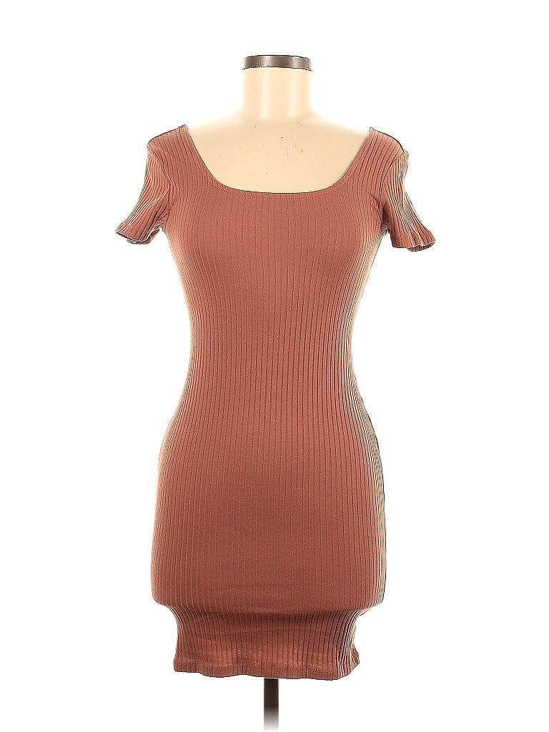 Wild Fable Brown Casual Dress Size XS - photo 1