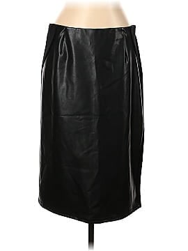 Ellen Tracy Faux Leather Skirt (view 1)