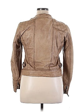 Massimo Dutti Leather Jacket (view 2)