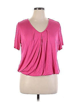 Ashley Stewart Short Sleeve Blouse (view 1)