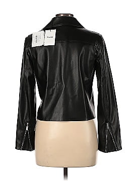 Theory Faux Leather Jacket (view 2)