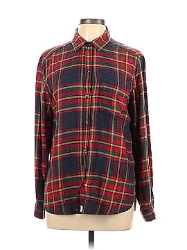 American Eagle Outfitters Long Sleeve Button-Down Shirt (view 1)