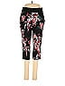 Derek Lam 10C Athleta Floral Graphic Tropical Black Casual Pants Size S - photo 1