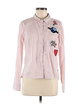 Romeo & Juliet Couture Long Sleeve Button-Down Shirt (view 1)