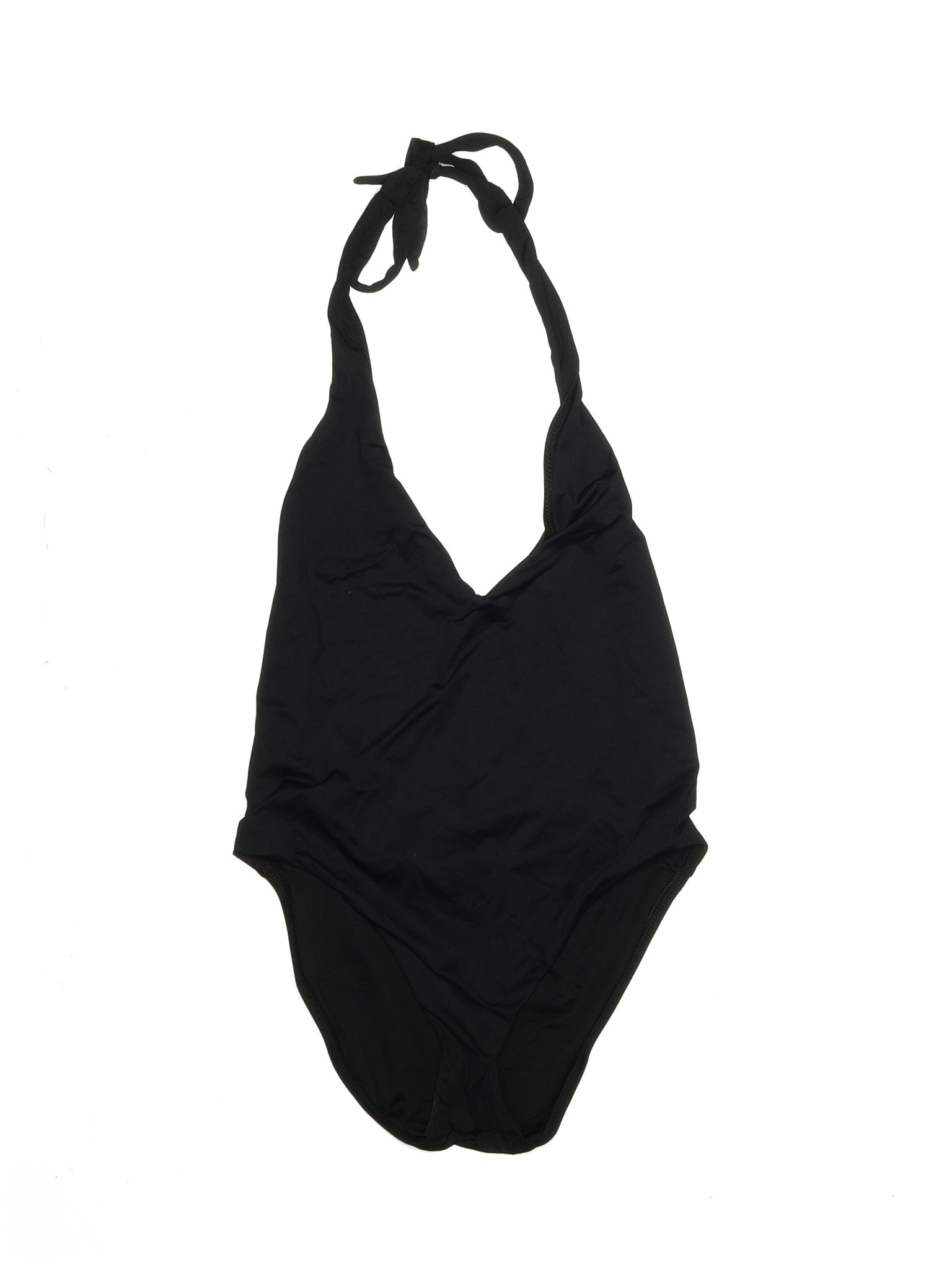 Vitamin A Solid Black One Piece Swimsuit Size 6 75 Off Thredup 3634