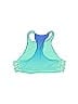 Hollister Ombre Teal Swimsuit Top Size L - photo 2