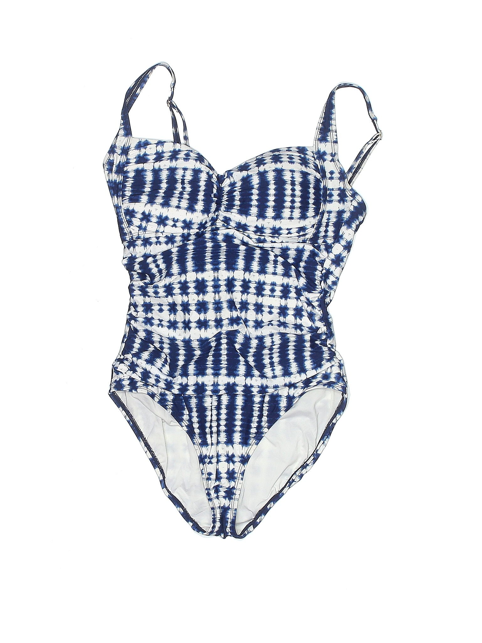 LA BLANCA One Piece Swimsuit With Gold Great