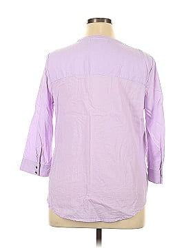 Coral Bay 3/4 Sleeve Button-Down Shirt (view 2)