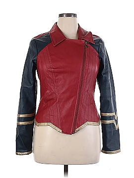 Wonder Woman Faux Leather Jacket (view 1)