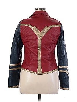 Wonder Woman Faux Leather Jacket (view 2)