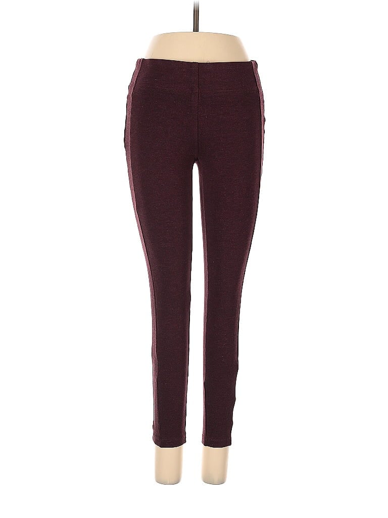 Pre-owned Ann Taylor Loft Casual Pants In Burgundy