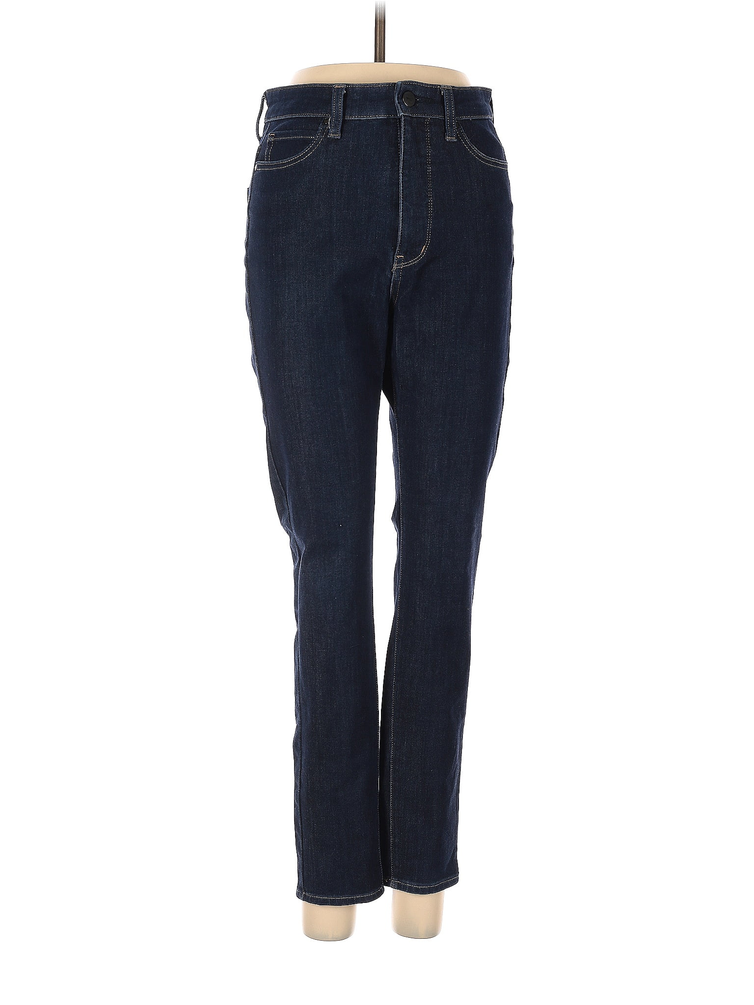 Uniqlo Solid Blue Jeggings Size XL - 52% off
