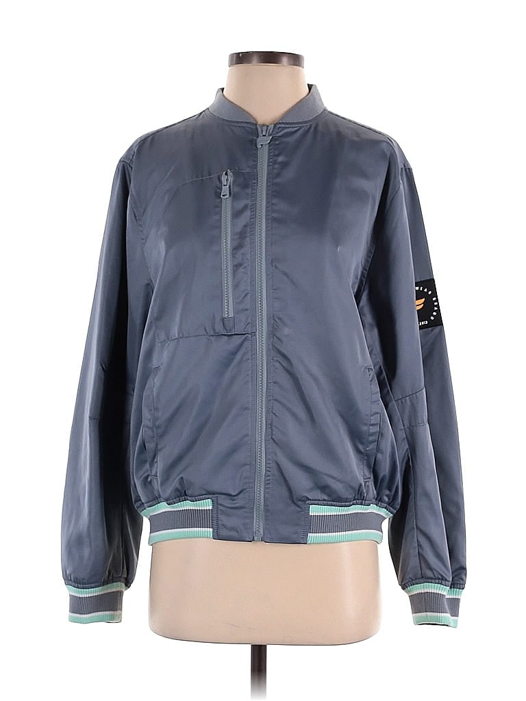 Click to view more detailed imagery on our partner's website Pre-owned Fabletics Track Jacket In Blue