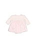 Little Me 100% Cotton Pink Short Sleeve Onesie Size 9 mo - photo 2