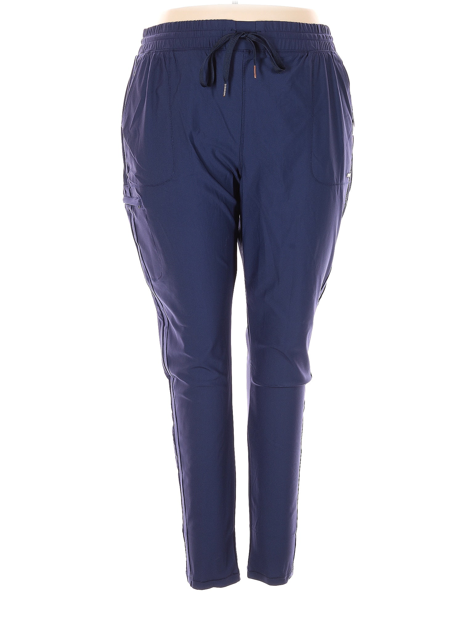 Cherokee Solid Blue Active Pants Size 2X (Plus) - 21% off