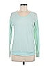 Victoria's Secret Pink Teal Long Sleeve Top Size M - photo 1