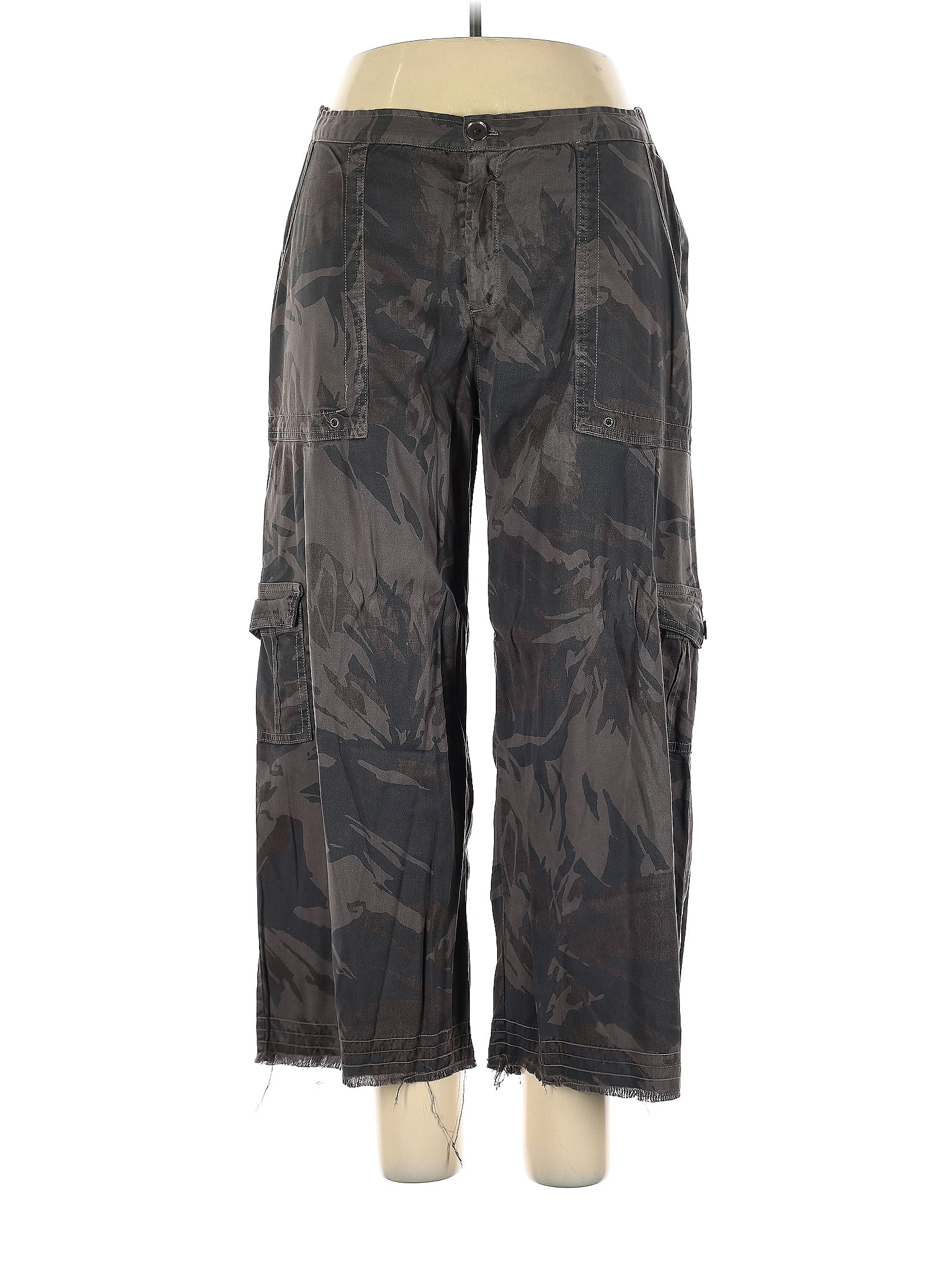 XCVI Black Cargo Pants Size XL - 70% off | ThredUp