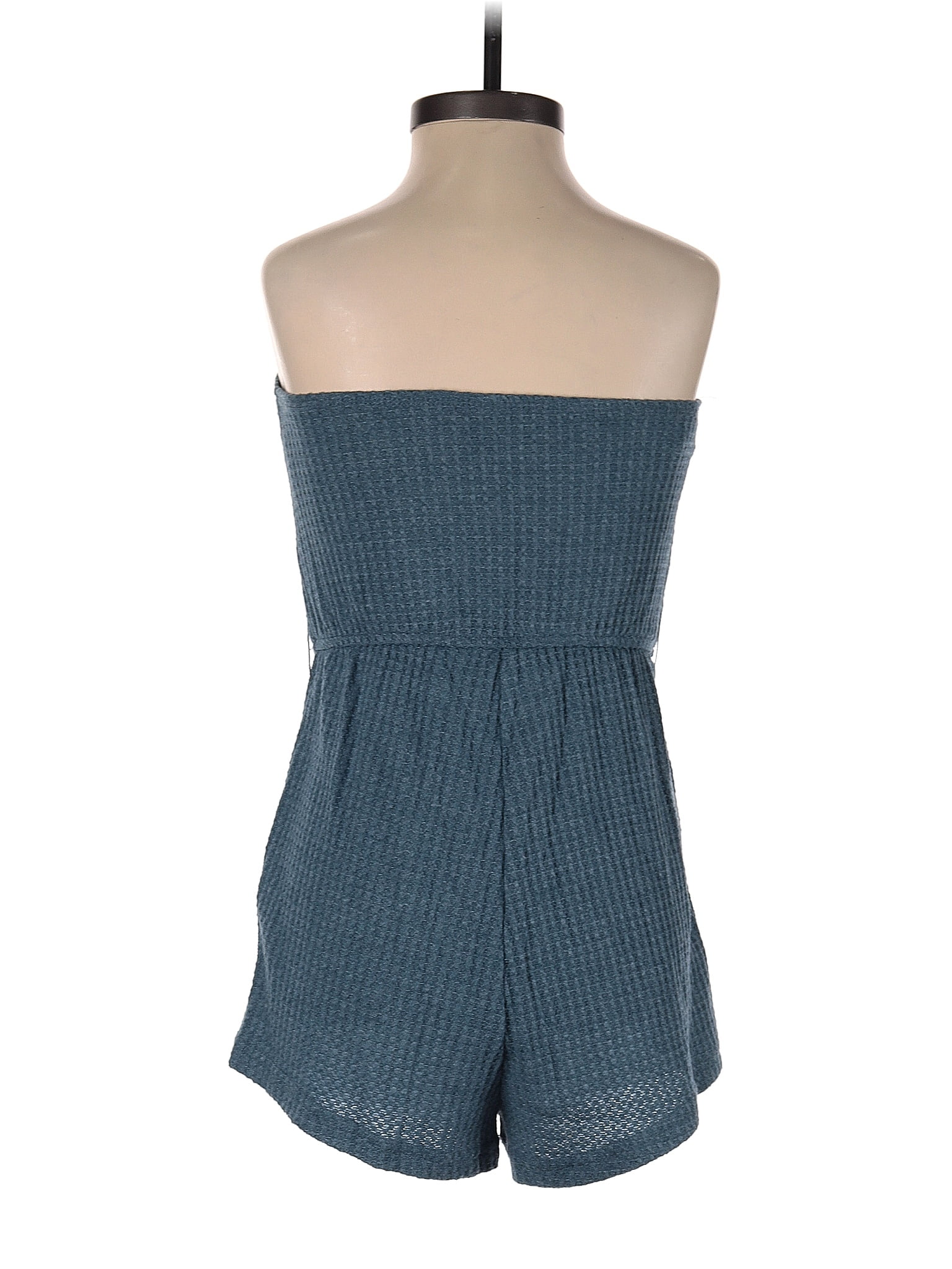 Shein Solid Blue Teal Romper Size 2 - 53% off