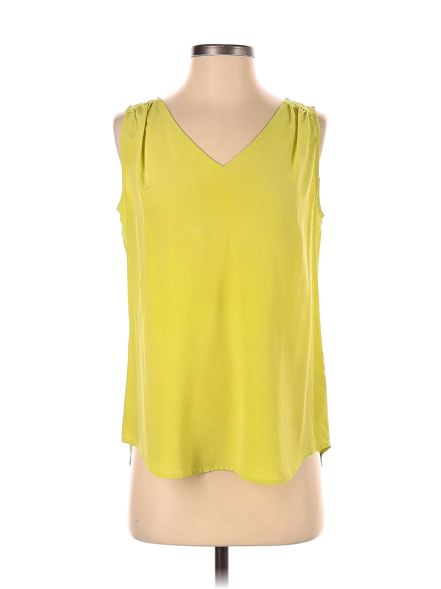 Yellow - Woollen Plain Blouse Piece 01