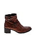 Paul Green Solid Brown Ankle Boots Size 5 (UK) - photo 1
