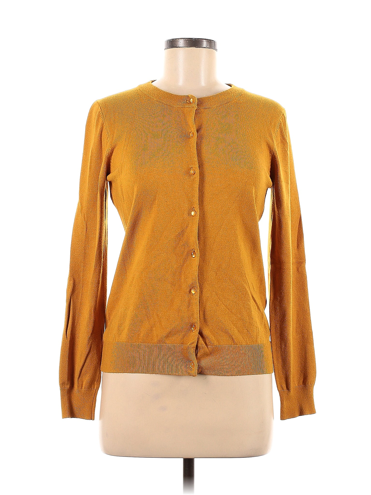 Cielo Gold Cardigan Size M 78 off ThredUp