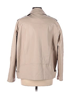 Copperose Faux Leather Jacket (view 2)