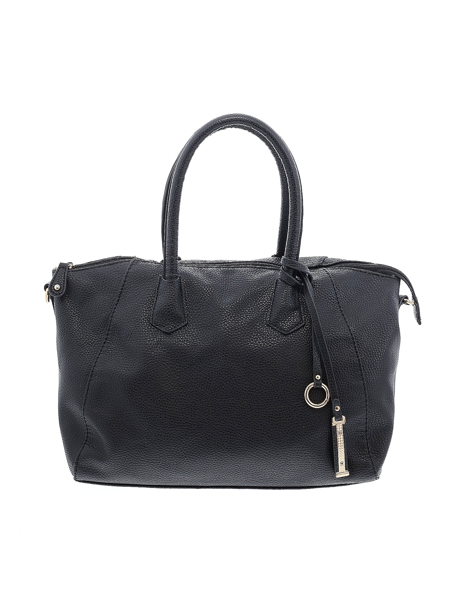 David Jones Solid Black Satchel One Size - 50% off | ThredUp