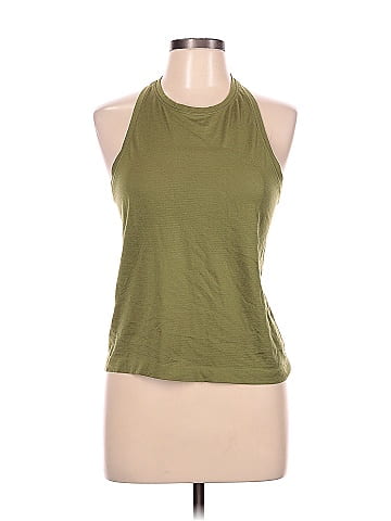 Lululemon Athletica Solid Green Active Tank Size 10 - 48% off