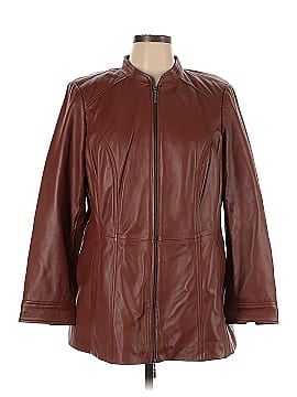 D&Co. Faux Leather Jacket (view 1)
