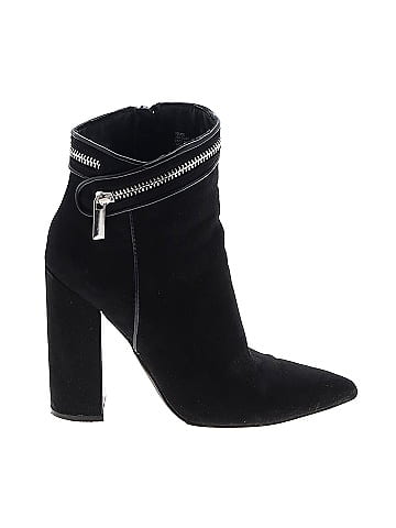 Justfab sales black booties