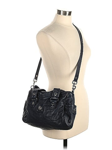 Marc by Marc Jacobs Solid Black Leather Satchel One Size - 80% off