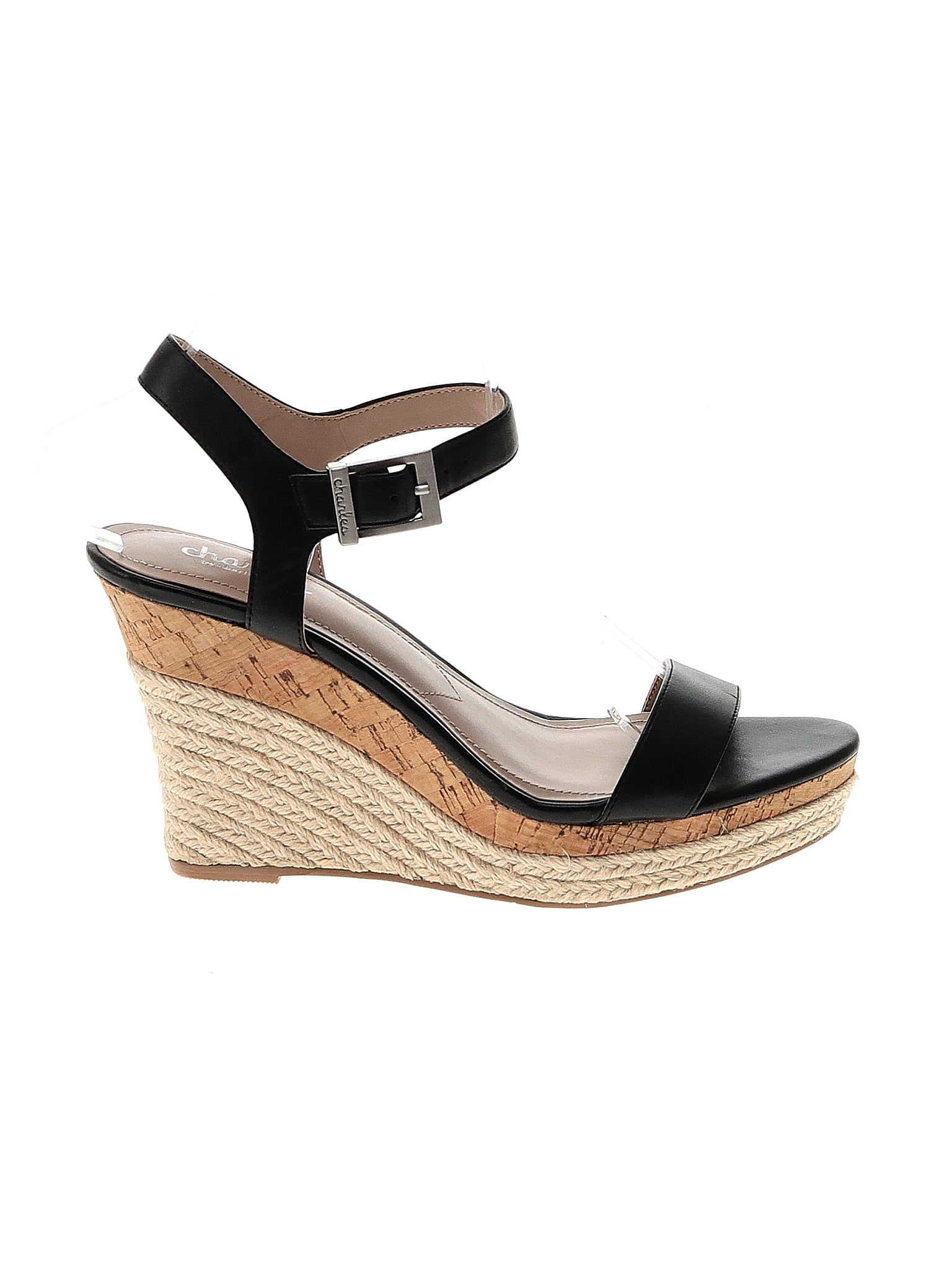 Charles david 2024 wedges black