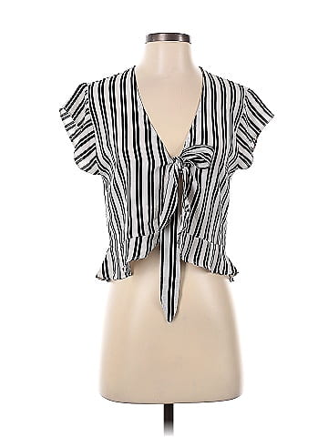 EASTNWESTLABEL Short Sleeve Blouse (view 1)