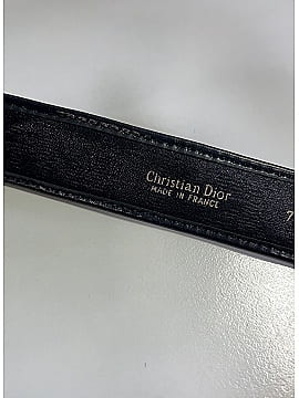 Christian Dior Vintage Oblique Belt (view 2)