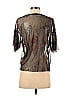Zara W&B Collection Black Short Sleeve Blouse Size S - photo 2